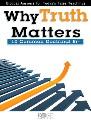 cover image of Why Truth Matters